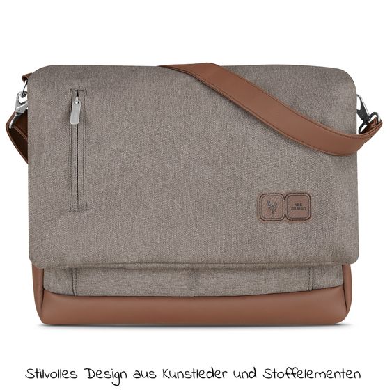 ABC Design Urban diaper bag - incl. changing mat & many accessories - Fashion Edition - Nature