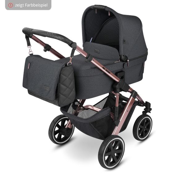 ABC Design Borsa fasciatoio Urban - incluso fasciatoio e tanti accessori - Storm
