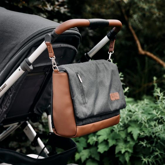 ABC Design Borsa fasciatoio Urban - incluso fasciatoio e tanti accessori - Storm