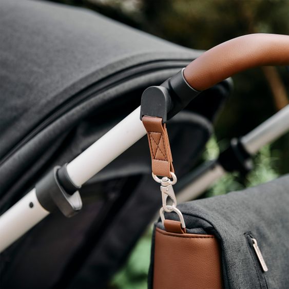 ABC Design Borsa fasciatoio Urban - incluso fasciatoio e tanti accessori - Storm