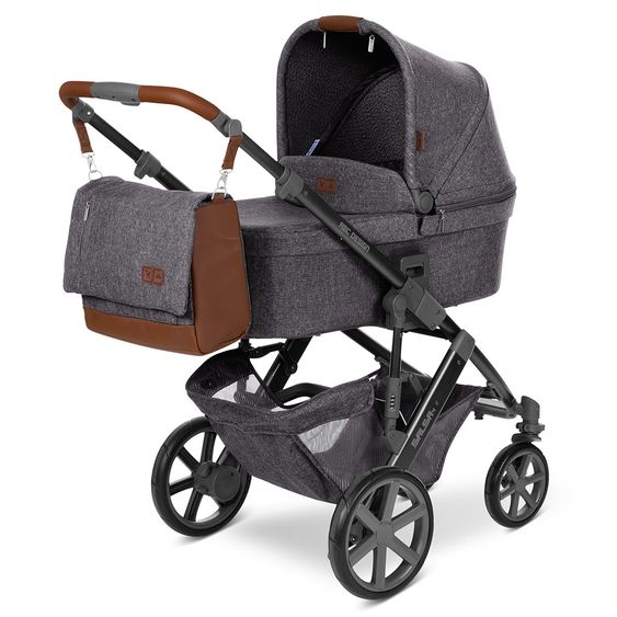 ABC Design Urban diaper bag - incl. changing mat & many accessories - Street