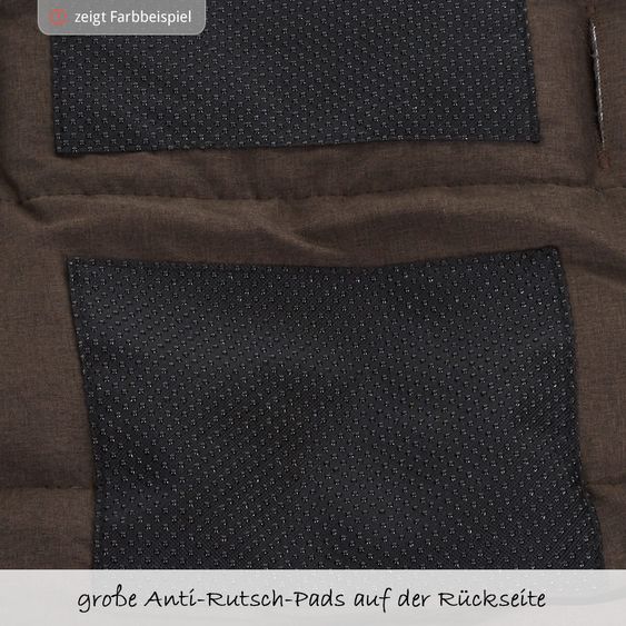 ABC Design Winter-Fußsack für Kinderwagen - Schwarz