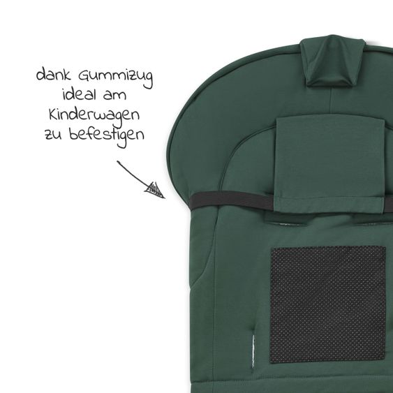 ABC Design Winter-Fußsack für Kinderwagen & Buggy - Diamond Edition - Basil
