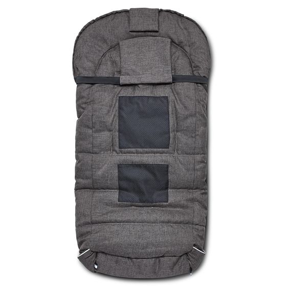 ABC Design Winter-Fußsack für Kinderwagen - Diamond Edition - Asphalt