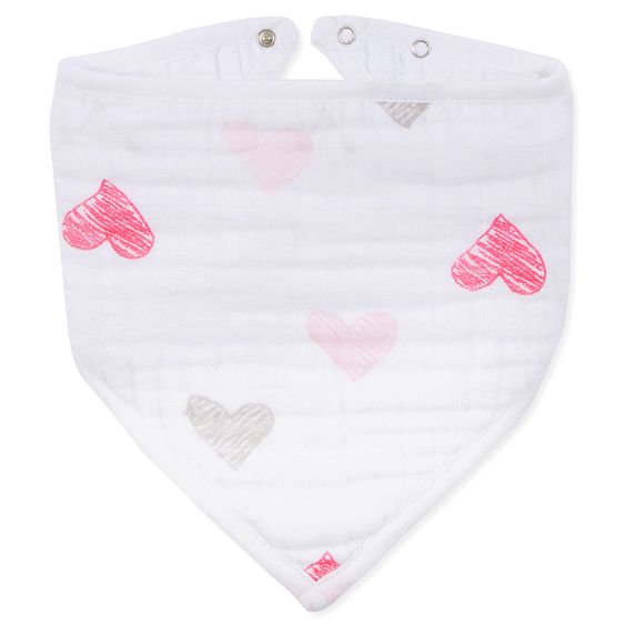 aden + anais Bandana Lätzchen Musselin - Lovebird
