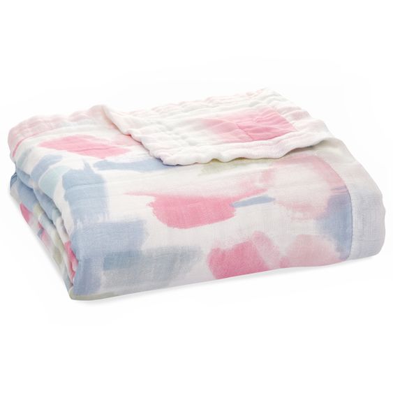 aden + anais Kuscheldecke - Silky Soft Mull 4-lagig 120 x 120 cm - Florentine