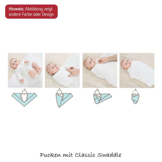 aden + anais Mulltuch 2er Pack Swaddles 120 x 120 cm - Twinkle