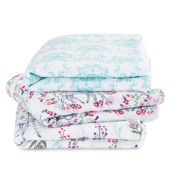 aden + anais Muslin diaper pack of 3 Classic Musy 70 x 70 cm - Bambi