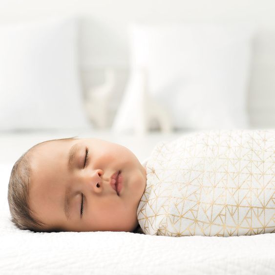 aden + anais Mullwindel 3er Pack Classic Swaddles 120 x 120 cm - Metallic Gold Deco