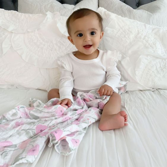 aden + anais Mullwindel / Mulltuch / Pucktuch - 3er Pack Classic Musy 70 x 70 cm - Ma Fleur