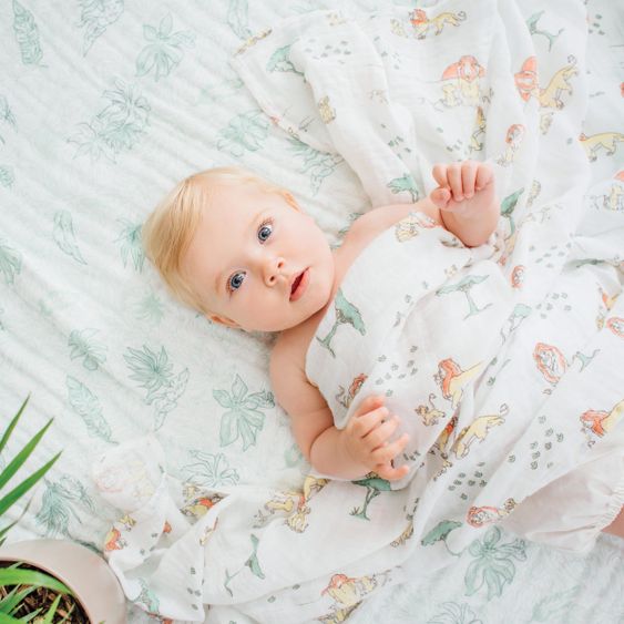 aden + anais Mullwindel / Mulltuch / Pucktuch - 3er Pack Classic Musy 70 x 70 cm - The Lion King
