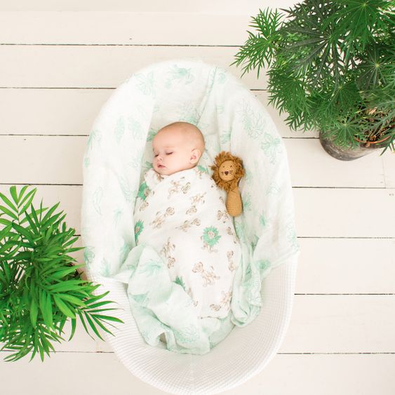 aden + anais Mullwindel / Mulltuch / Pucktuch - 3er Pack Classic Musy 70 x 70 cm - The Lion King