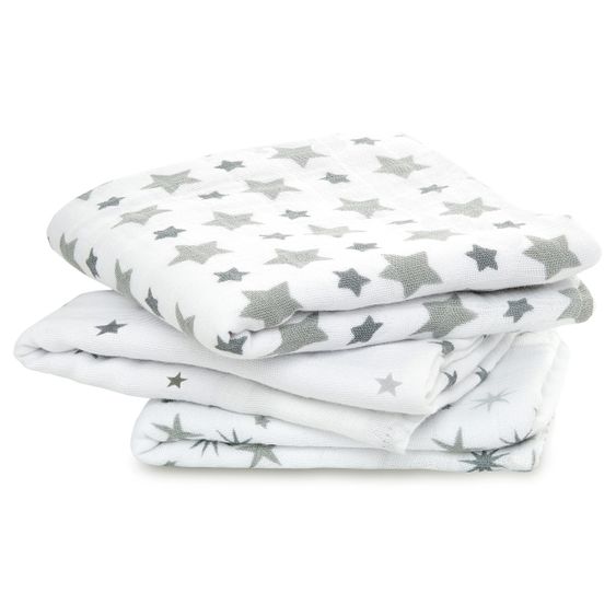 aden + anais Pannolino di mussola / Panno di mussola / Panno Puck - Confezione da 3 Classic Musy 70 x 70 cm - Twinkle
