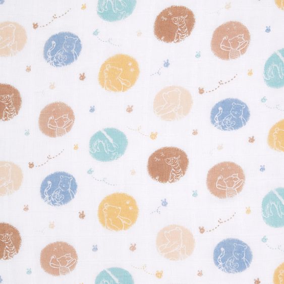 aden + anais Mullwindel / Mulltuch / Pucktuch 3er Pack Classic Musy 70 x 70 cm - Winnie in the woods