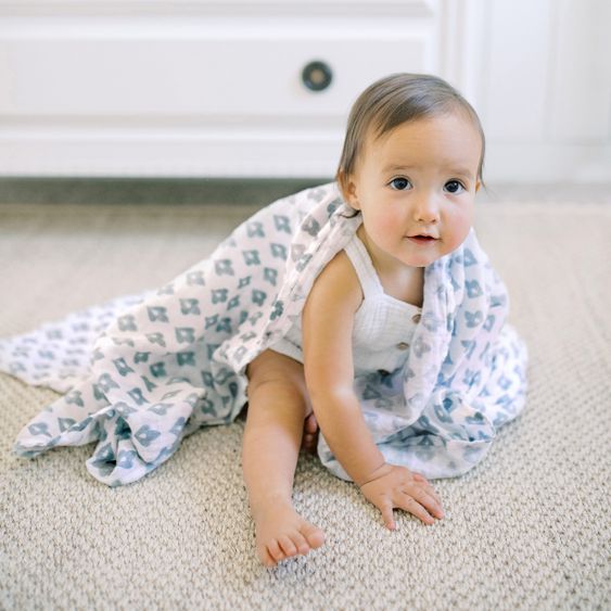 aden + anais Mullwindel / Mulltuch / Pucktuch - Classic Swaddles - 4er Pack - 120 x 120 cm - Now + Zen
