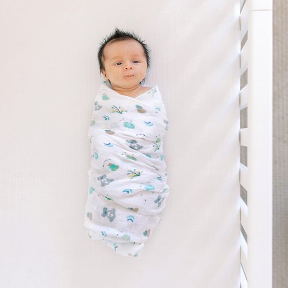 aden + anais Mullwindel / Mulltuch / Pucktuch - Classic Swaddles - 4er Pack - 120 x 120 cm - Now + Zen