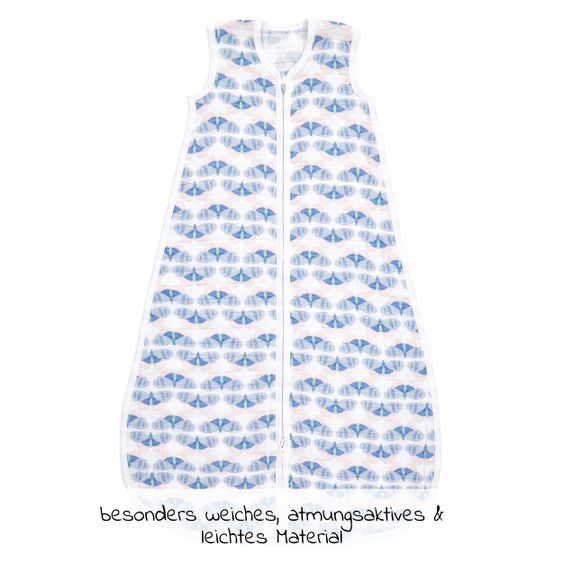 aden + anais Schlafsack - aus Baumwoll-Musselin - Light - Deco Collection - Gr. 0-6 M