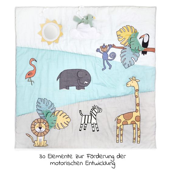 aden + anais Spielmatte / Krabbeldecke - 114 x 114 cm
