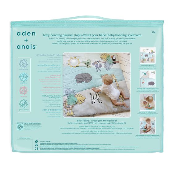 aden + anais Spielmatte / Krabbeldecke - 114 x 114 cm