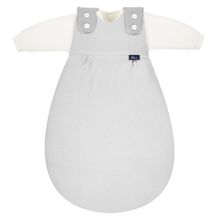 2-tlg. Schlafsack Baby-Mäxchen - Dots - Grey - Gr. 68/74