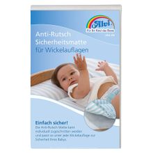 Anti-Rutsch-Unterlage für Wickelauflage - Weiß