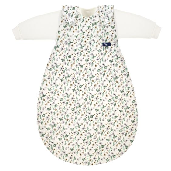 Alvi 3-piece organic cotton baby mummy - Petit Fleurs - size 50/56