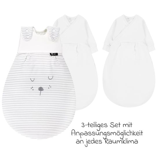 Alvi Baby-Mäxchen 3-tlg. - Faces - Gr. 74/80