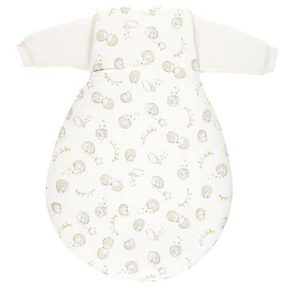 Alvi Baby-Mäxchen 3-tlg. - Igel Offwhite - Gr. 50/56