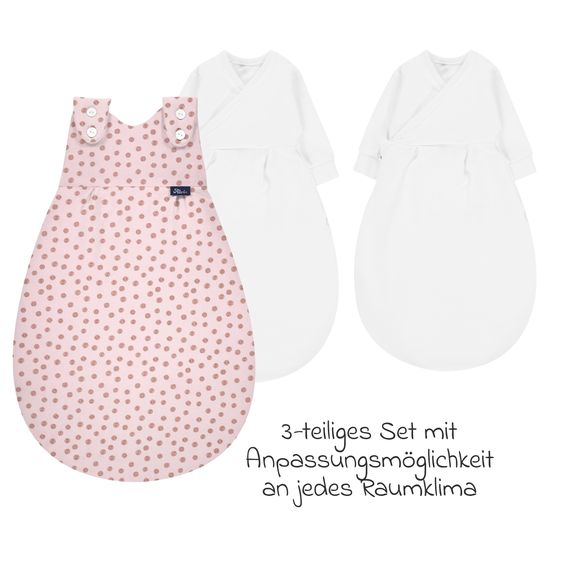 Alvi Baby-Mäxchen 3-tlg. - Organic Cotton - Curly Dots - Gr. 80/86