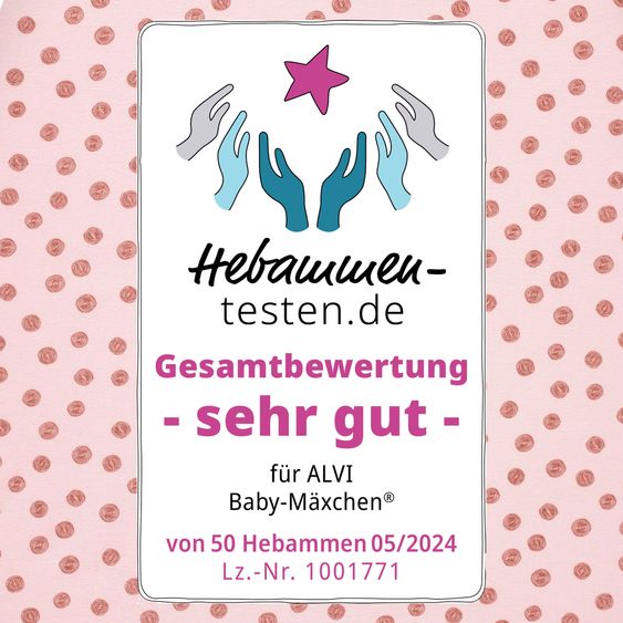 Alvi Baby-Mäxchen 3-tlg. - Organic Cotton - Curly Dots - Gr. 80/86