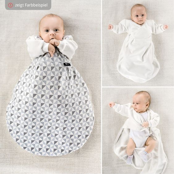 Alvi Baby-Mäxchen 3-tlg. Organic Cotton - Drifting Leaves - Gr. 50/56