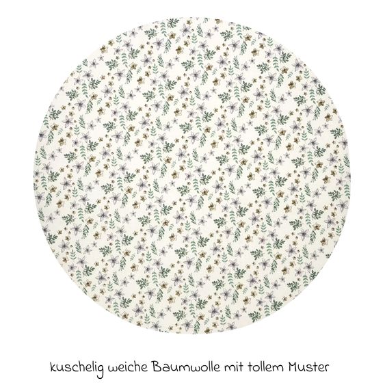 Alvi Baby-Mäxchen 3-tlg. - Organic Cotton - Petit Fleurs - Gr. 80/86