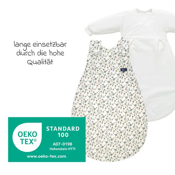Alvi Baby-Mäxchen 3-tlg. - Organic Cotton - Petit Fleurs - Gr. 80/86