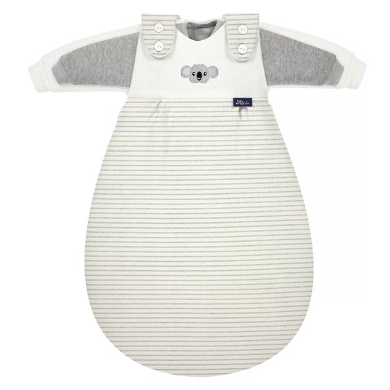 Alvi Baby-Mäxchen 3-tlg. Organic Cotton - Ringlets Koala - Gray - Gr. 68/74