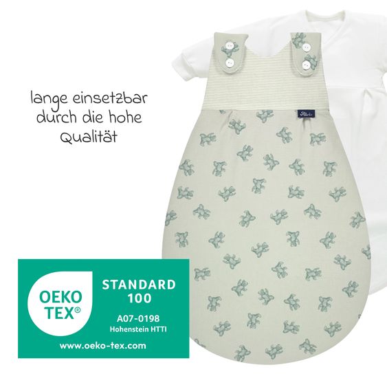 Alvi Baby-Mäxchen 3-tlg. - Organic Cotton - Teddy 1961 - Gr. 80/86