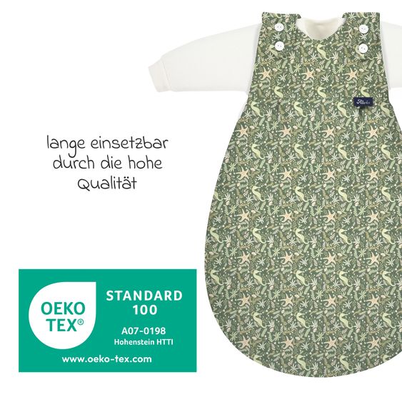 Alvi Baby-Mäxchen 3-tlg. - Organic Cotton - Underwater World - Gr. 80/86