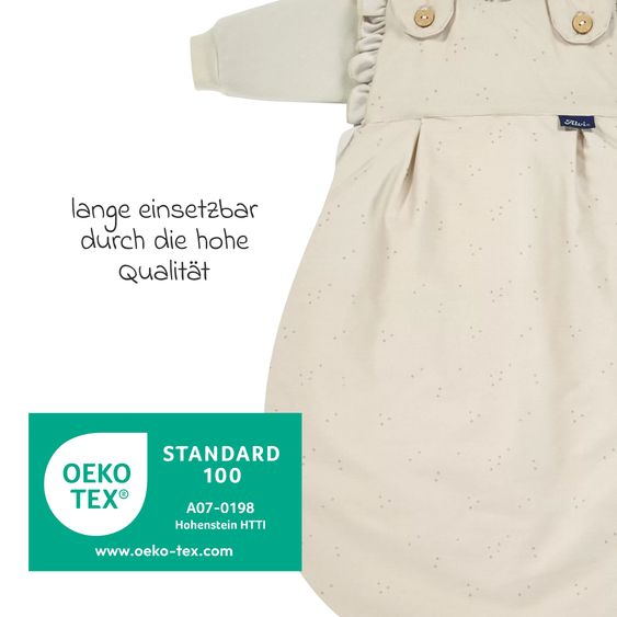 Alvi Baby-Mäxchen 3-tlg. Organic Cotton - Volant - Gr. 74/80