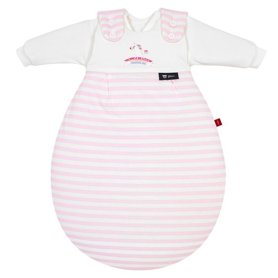 Alvi Baby-Mäxchen 3-tlg. s.Oliver mit Stickerei - Einhorn Rosa - Gr. 68/74