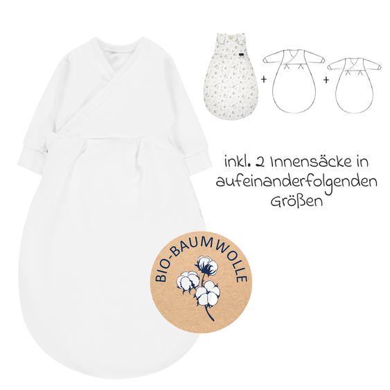 Alvi Baby-Mäxchen 3-tlg. - Schäfchen Beige - Gr. 80/86