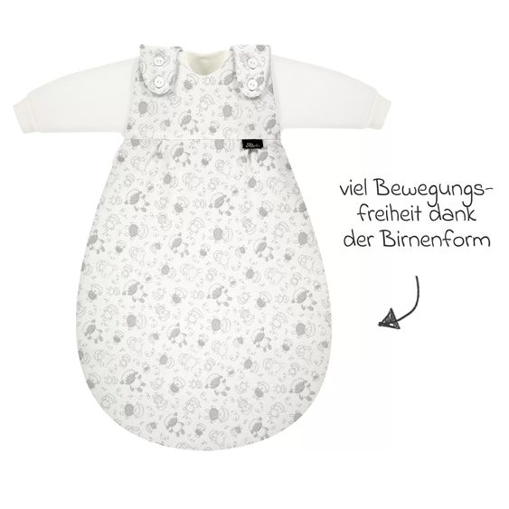 Alvi Baby-Mäxchen 3-tlg. - Schäfchen Beige - Gr. 80/86