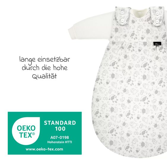 Alvi Baby-Mäxchen 3-tlg. - Schäfchen Beige - Gr. 80/86