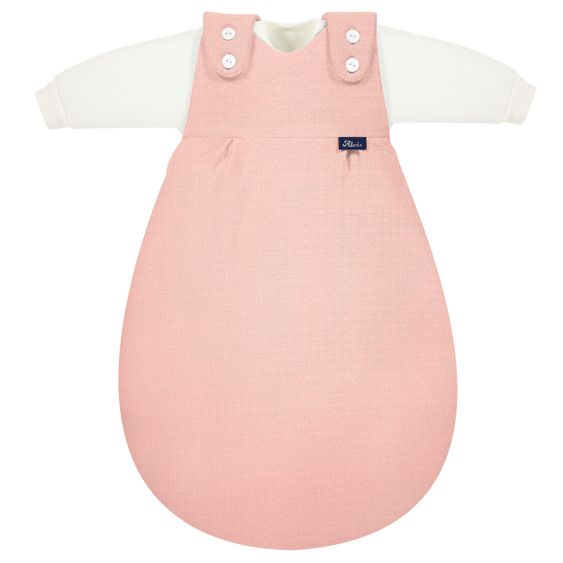 Alvi Baby-Mäxchen 3-tlg. Special Fabric - Ajour Rosé - Gr. 50/56