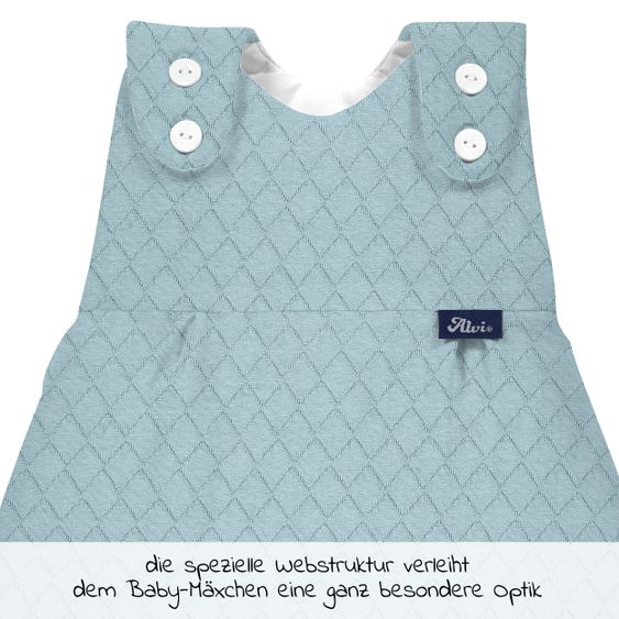 Alvi Baby-Mäxchen 3-tlg. Special Fabric - Diamond Aqua - Gr. 50/56