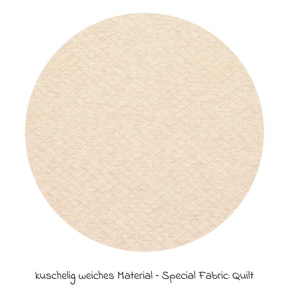 Alvi Baby-Mäxchen 3-tlg. Special Fabric - Quilt - Nature - Gr. 80/86