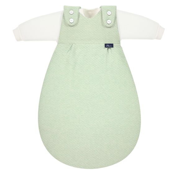 Alvi Baby-Mäxchen 3-tlg. Special Fabric - Quilt - Türkis - Gr. 80/86