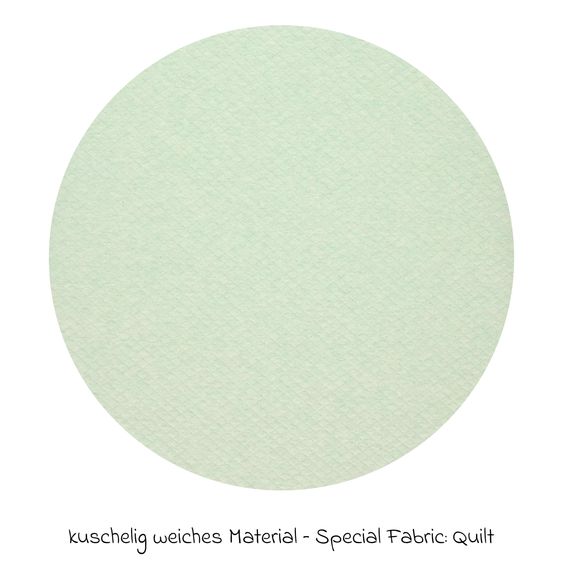 Alvi Baby-Mäxchen 3-tlg. Special Fabric - Quilt - Türkis - Gr. 80/86