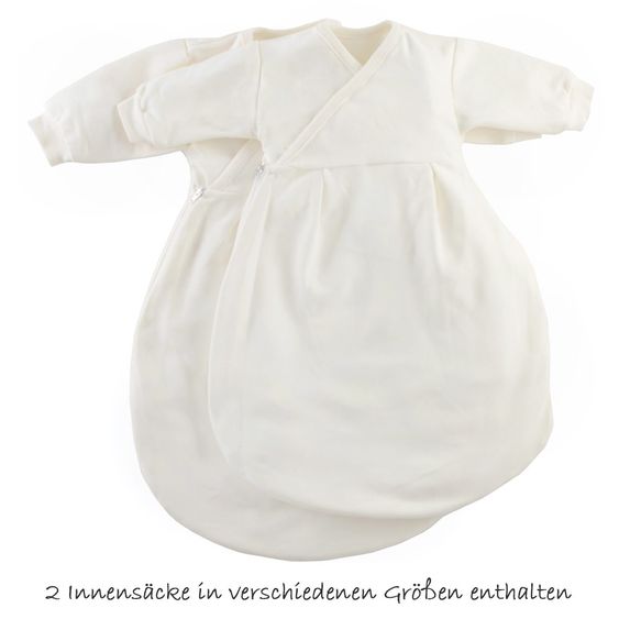 Alvi Baby-Mäxchen 3-tlg. Supersoft - Stern & Sternchen Grau Beige - Gr. 50/56