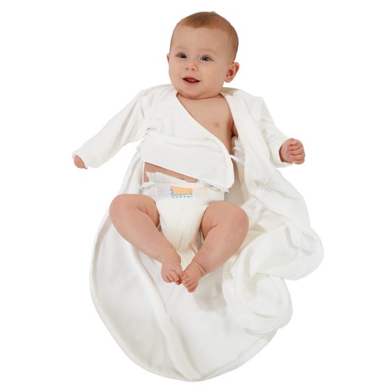 Alvi Baby-Mäxchen 3-tlg. Supersoft - Stern & Sternchen Grau Beige - Gr. 50/56