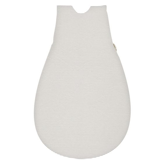 Alvi Baby-Mäxchen Außensack Jersey - Elephants Stripes - Grey - Gr. 50/56