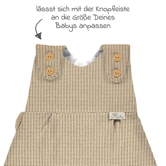 Alvi Baby-Mäxchen Außensack - Knit - Gr. 68/74